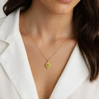Natural Stone Pendant Necklace