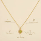 Natural Stone Pendant Necklace