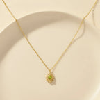 Natural Stone Pendant Necklace