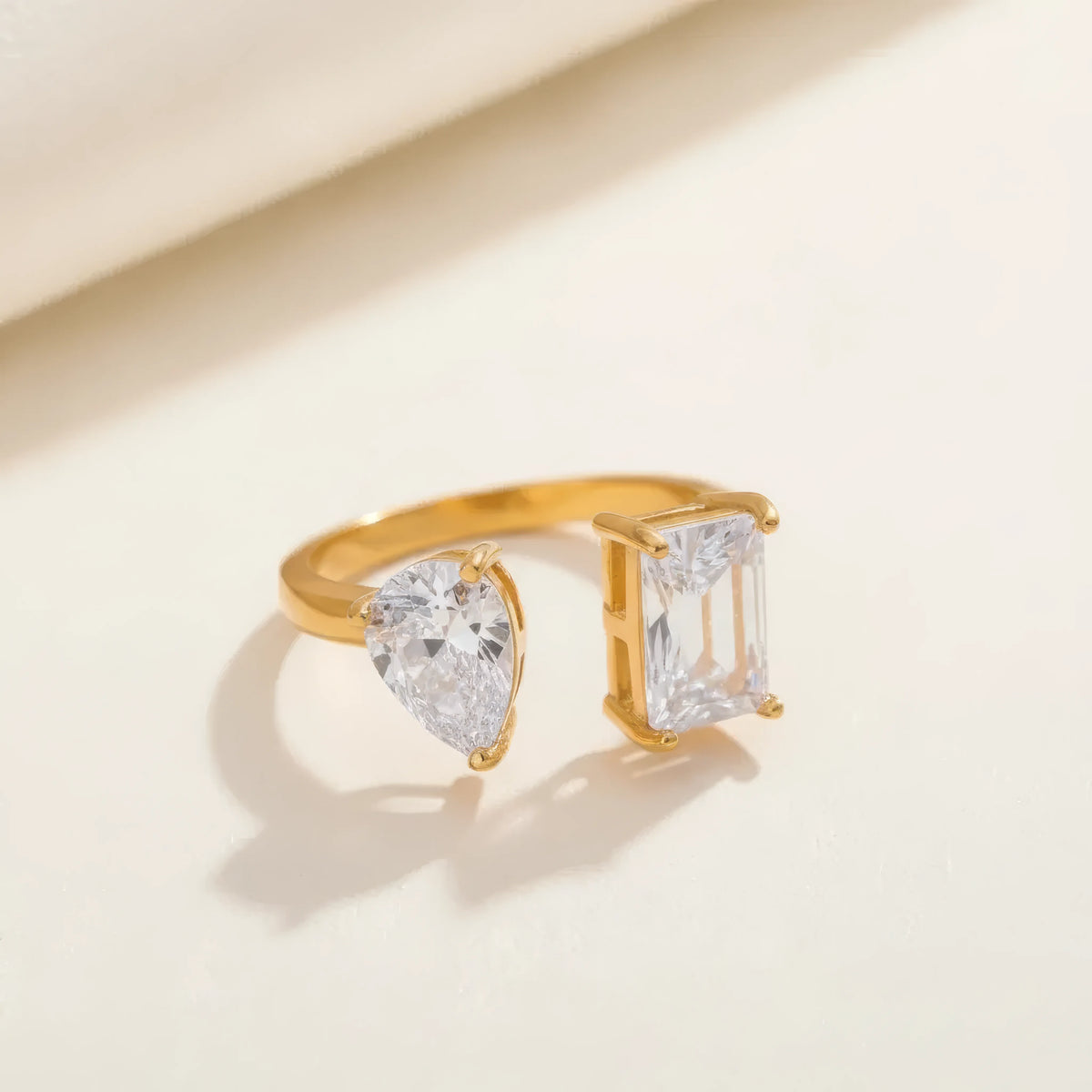 Open Drop Geometric Ring