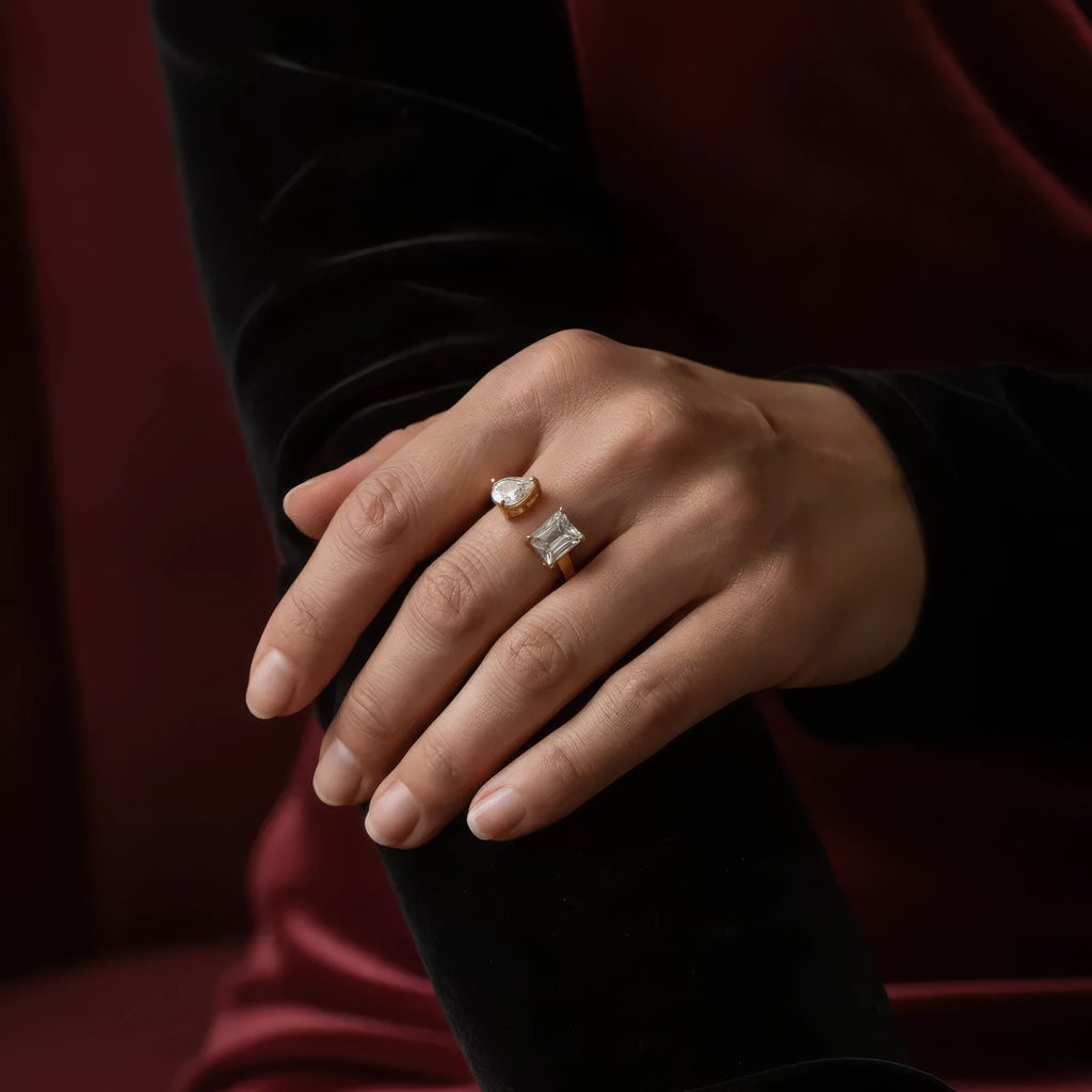 Open Drop Geometric Ring