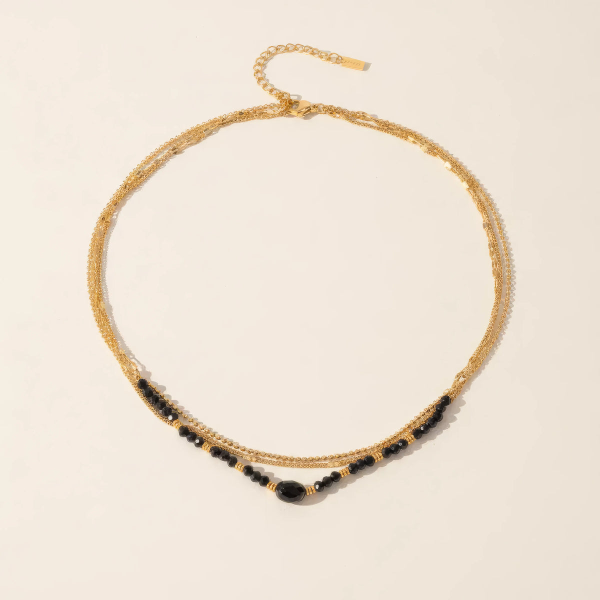 Oval Gold Necklace
