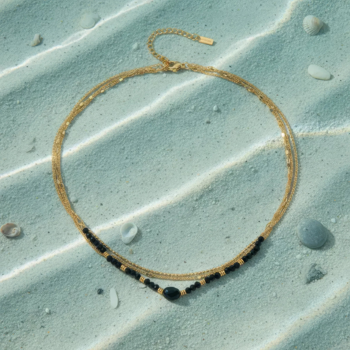 Oval Gold Necklace