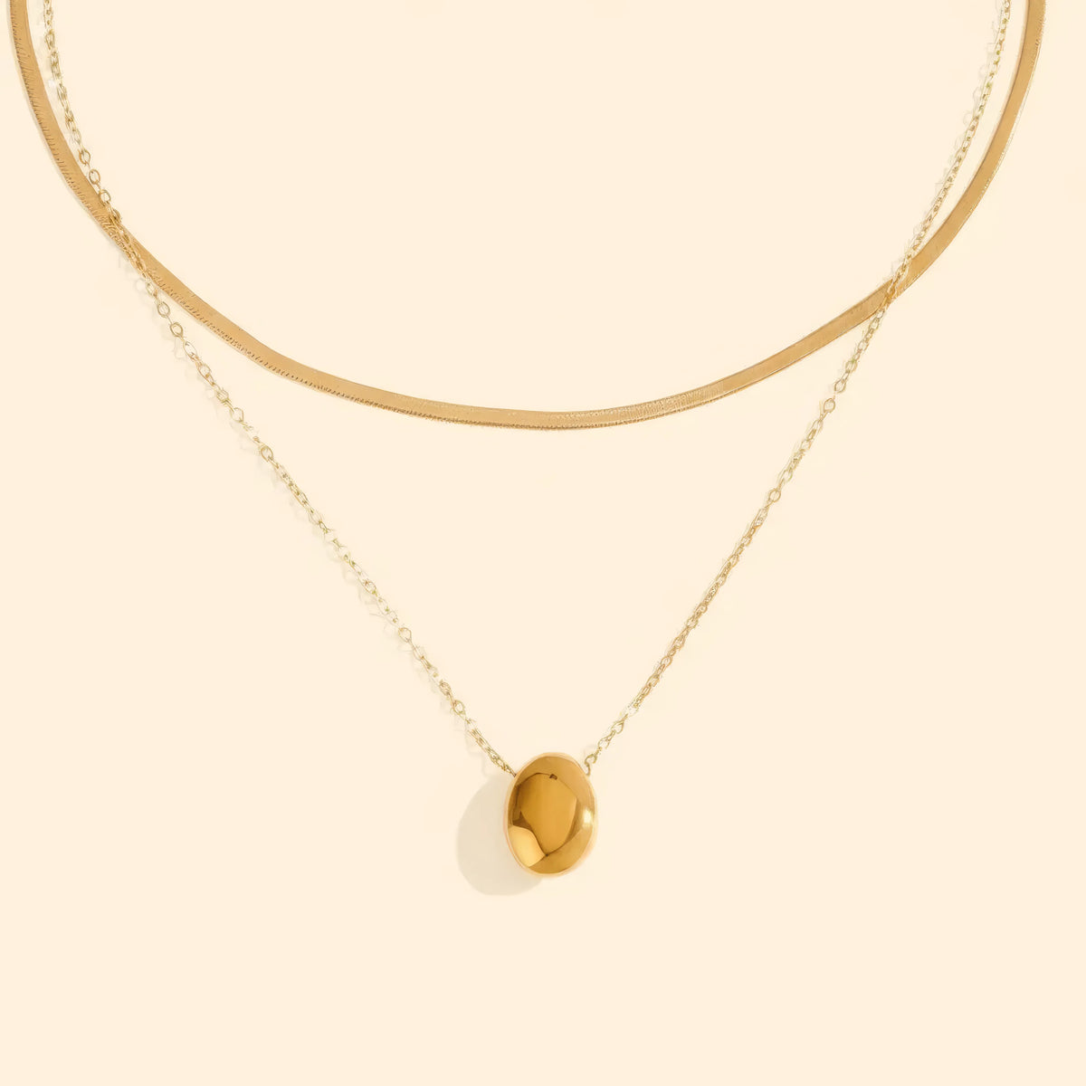 Oval Necklace