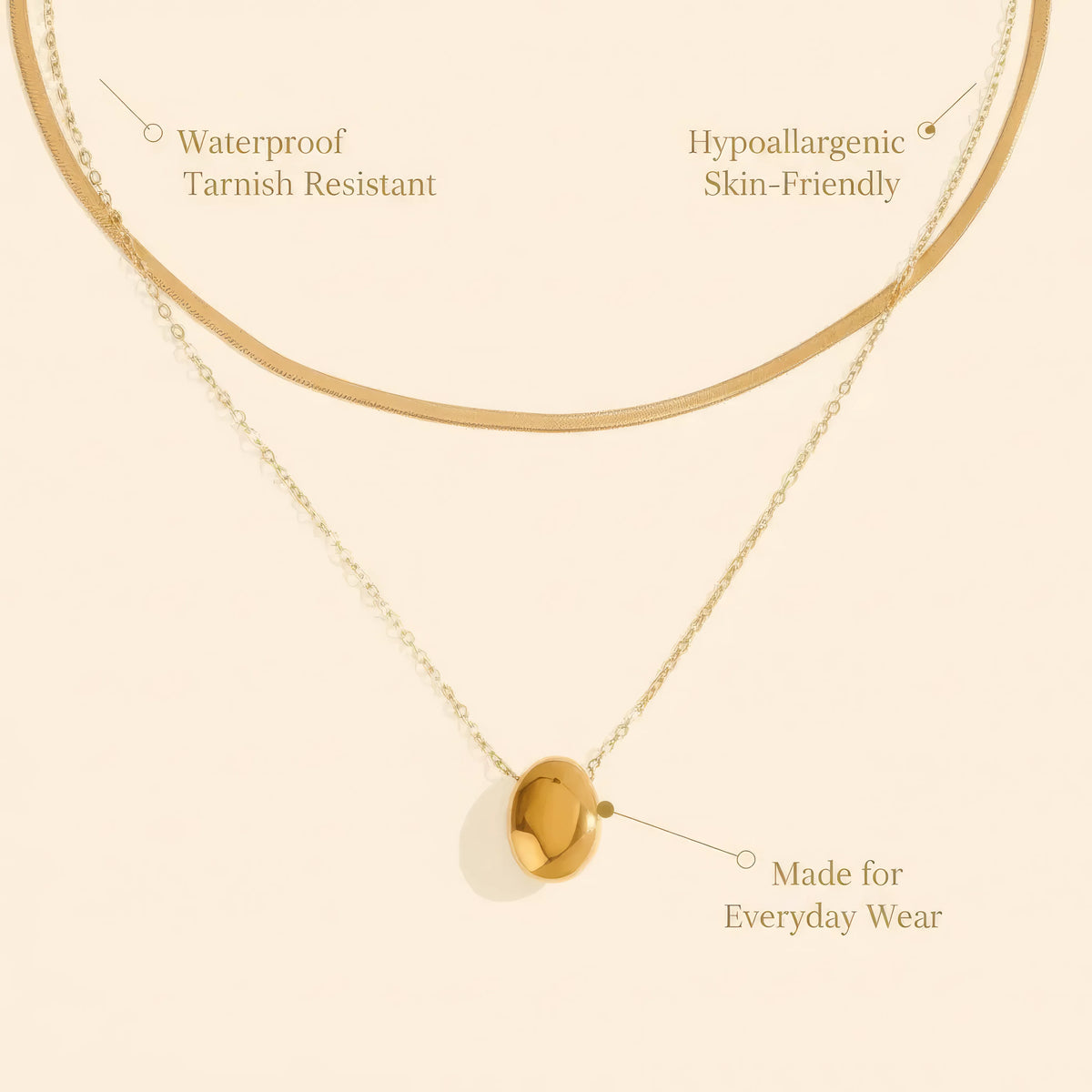 Oval Necklace