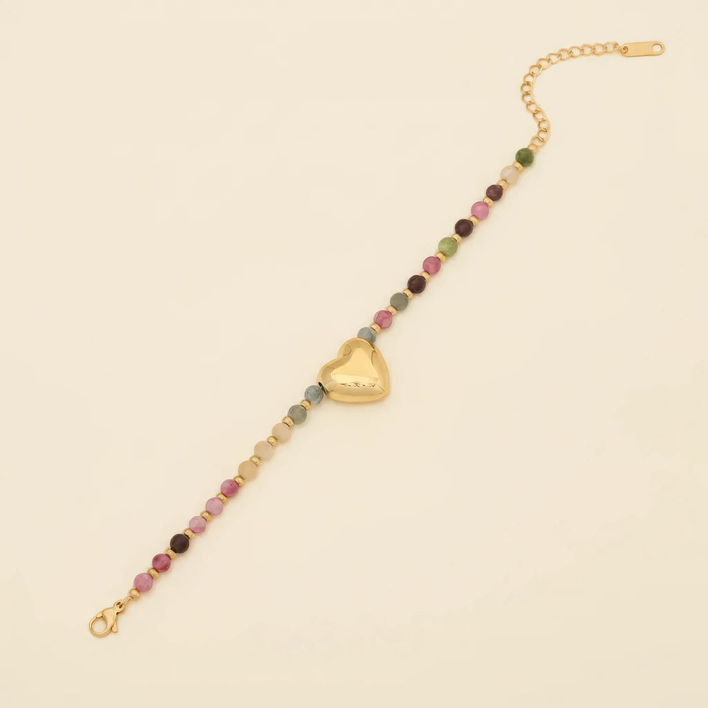 Retro Heart Bracelet