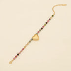 Retro Heart Bracelet