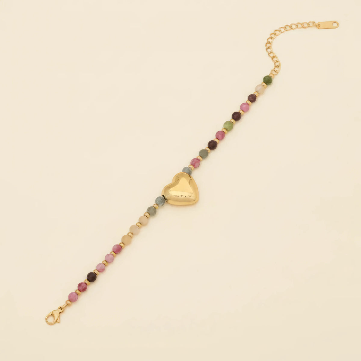 Retro Heart Bracelet