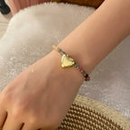 Retro Heart Bracelet
