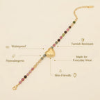 Retro Heart Bracelet