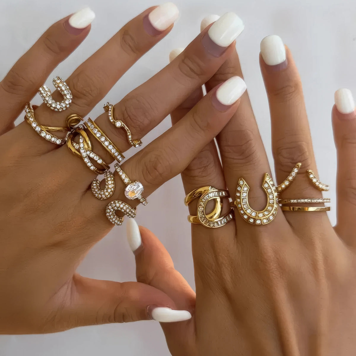Golden Horseshoe Ring