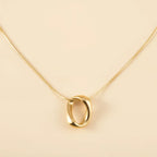 Peach Love Roses Necklace