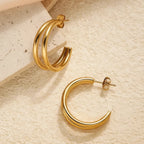 Vela Layered Hoops