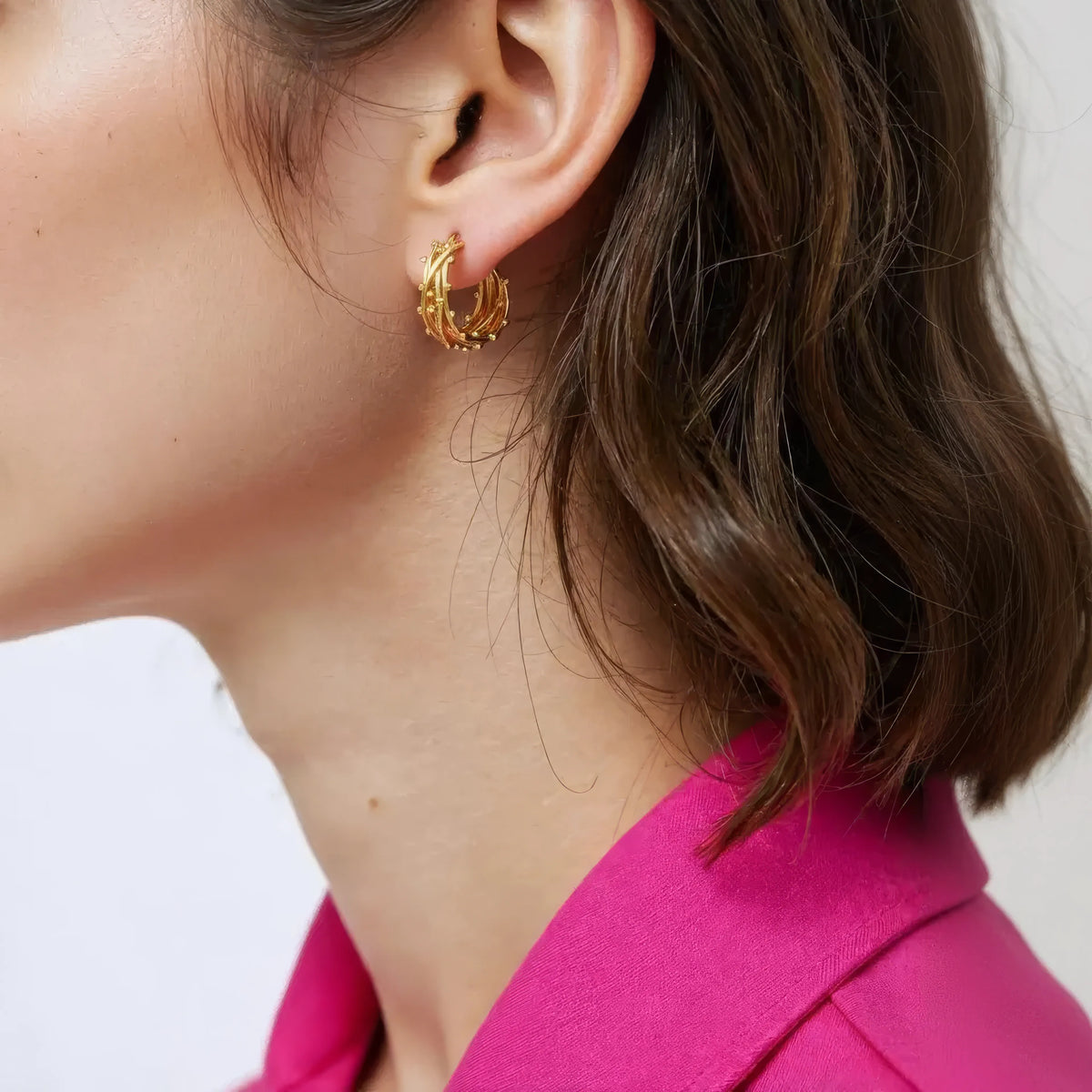 Aura Layered Hoops