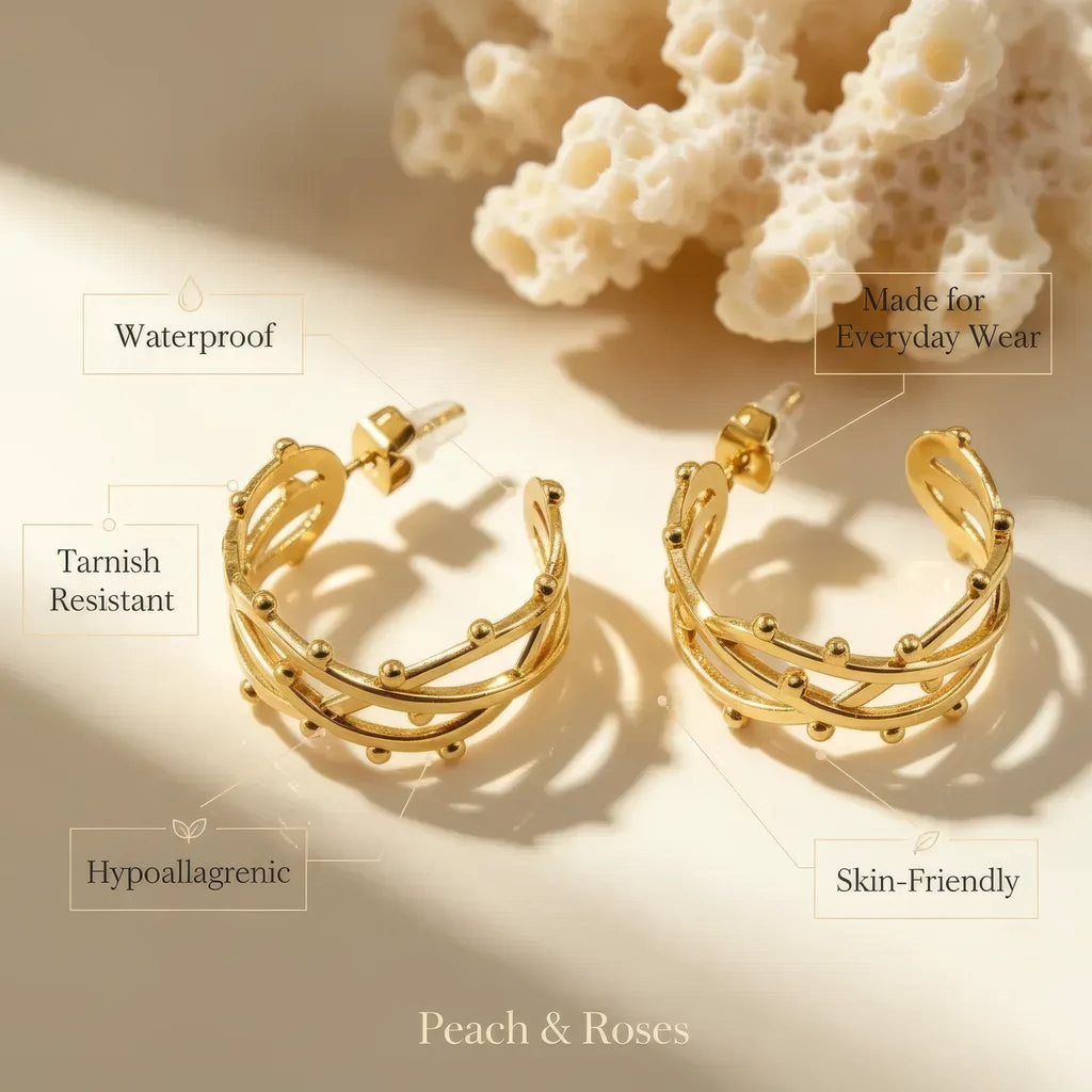 Aura Layered Hoops