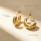 Skully Zircon Earrings