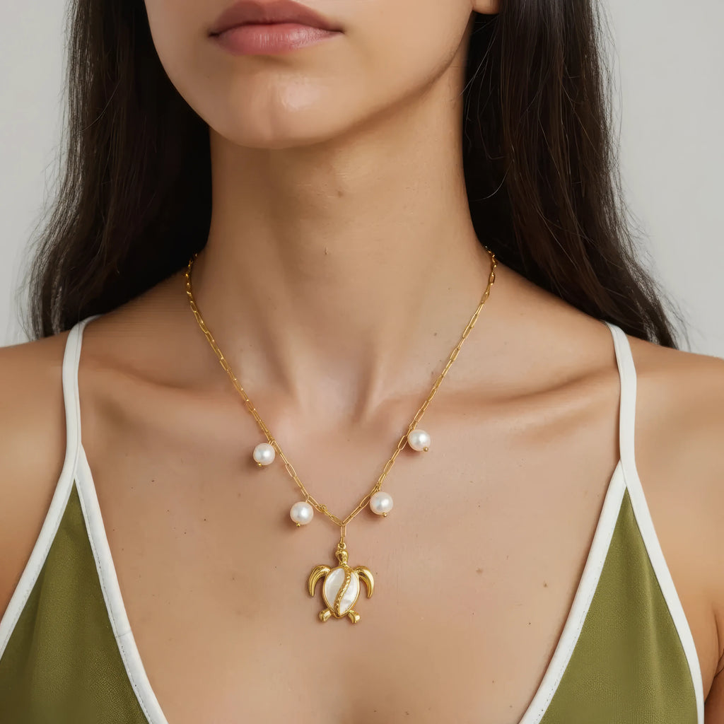 Turtle Pendant Necklace