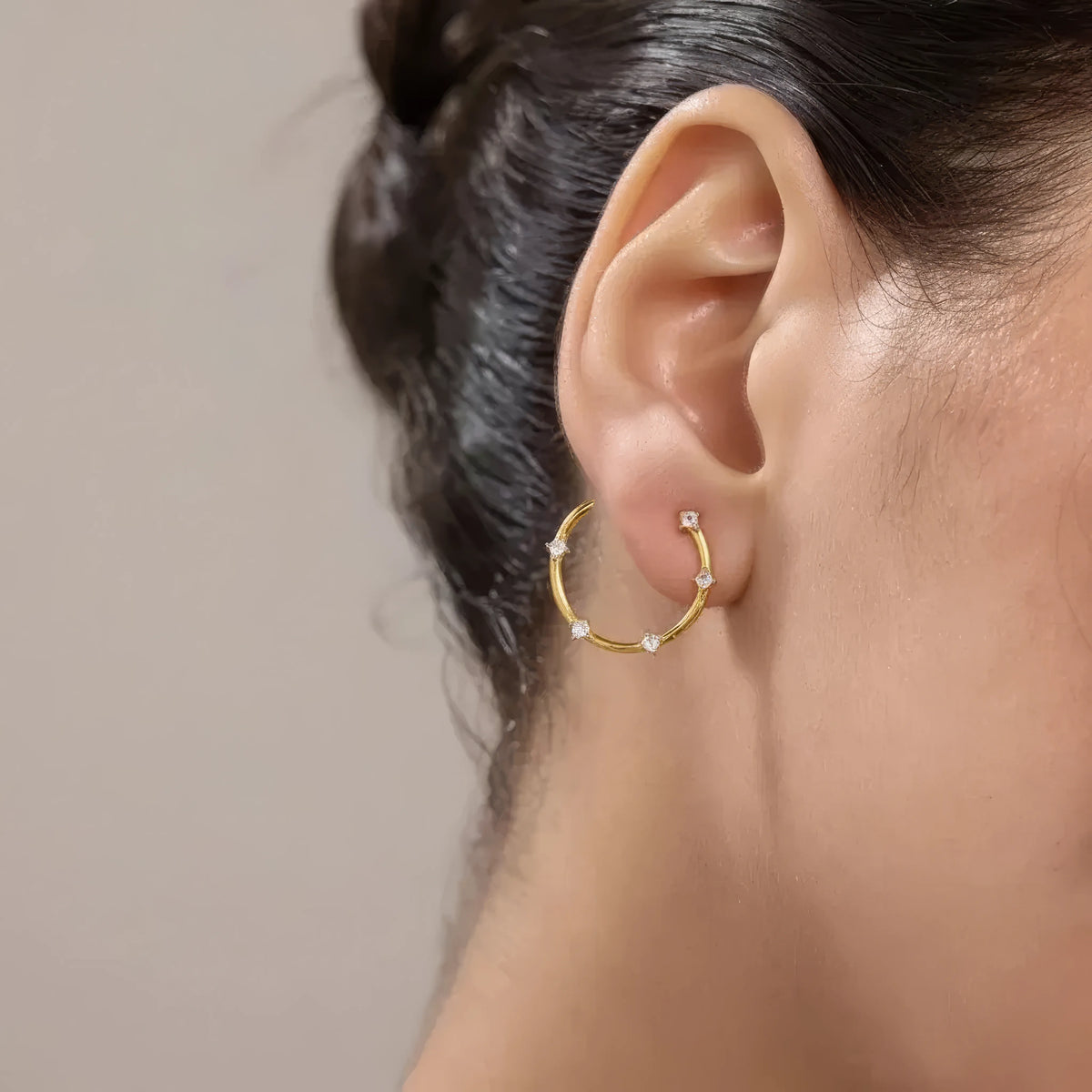 U Loveh Hoopy Earrings