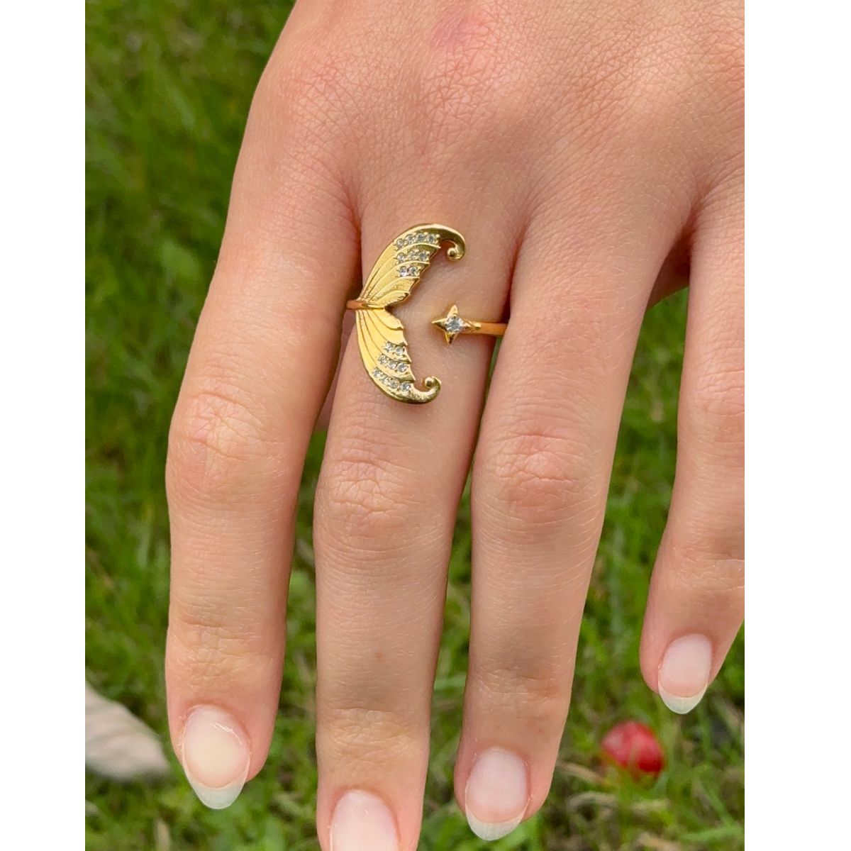 Celeste Wing Ring