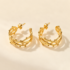 Aura Layered Hoops