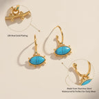 Devil's Eye Drop Earrings