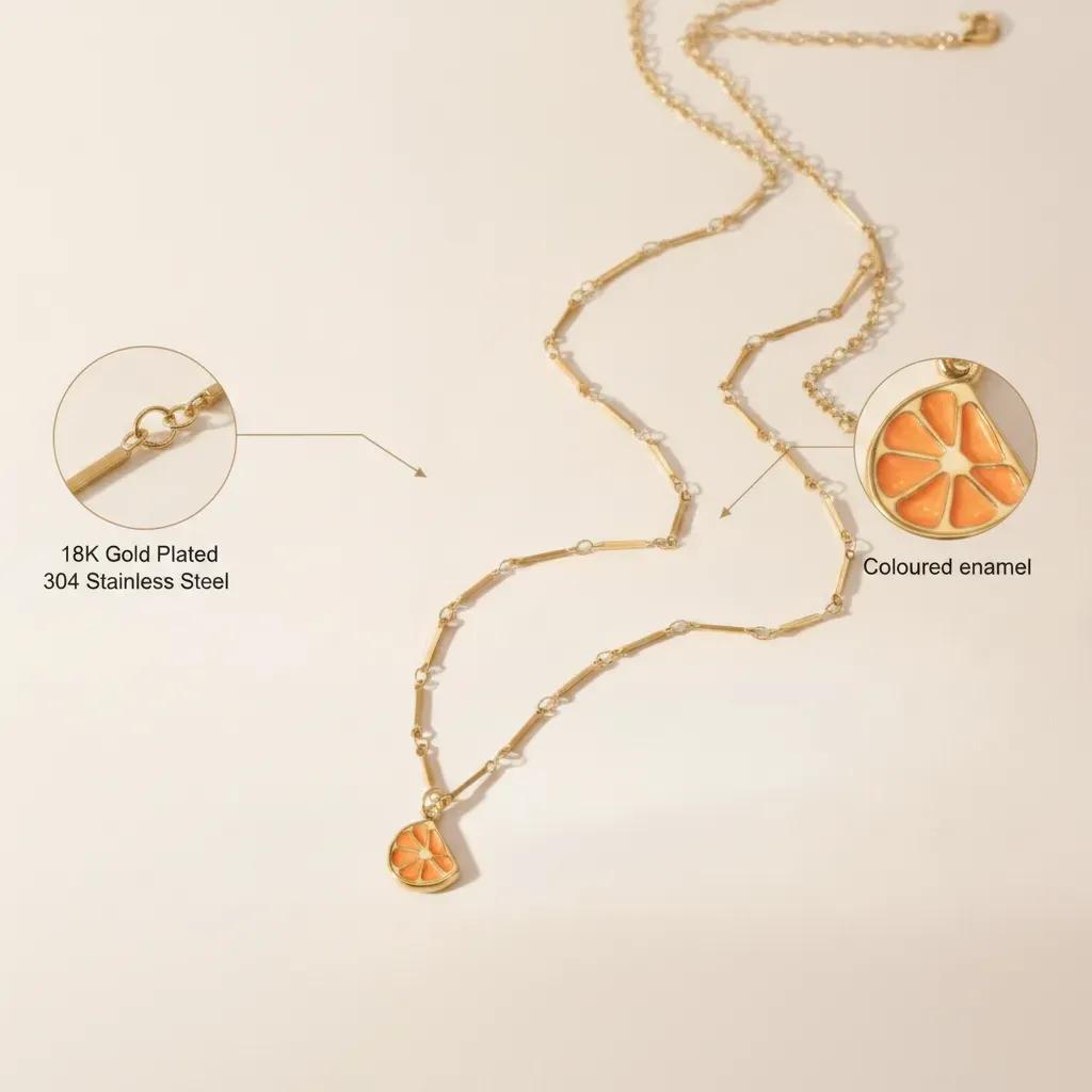 Golden Zest Necklace