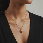 Strawberry Pendant Necklace